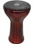 Döküm Darbuka Desenli Bordo 1