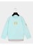 Şerit Detaylı Uzun Kol Çocuk Sweatshirt 1
