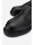 Erkek Deri Siyah Floter Loafer Ayakkabı 722 5233 Erk Ayk Sk24-25 Siyah Fltr 3