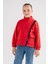 Kız Çocuk Beli Lastikli Üç Iplik Sweatshirt G4515 1