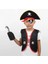 Korsan Yelek + Şapka + Kanca + Maske Çocuk Boy 4-6 Yaş 1