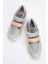 Berge Buz Multi Kadın Cırtlı Dolgu Taban Spor Sneakers 2