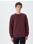 Bisiklet Yaka Pamuklu Basic Sweatshirt 3