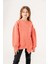 Kız Çocuk Asimetrik Üç Iplik Sweatshirt G4530 2