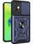 Infinix Hot 30 4g Ile Uyumlu Kılıf Kamera Korumalı Sürgülü Yüzüklü Standlı Tank 2