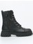 Geillis Deri Siyah Outdoor Kadın Bot 102 23845 3