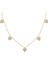 Sallantılı Kalp Kolye 718918 Gold 1