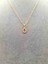 Altın Renk Pembe Damla Model Kolye 2