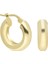 Kalın Halka Küpe 717053 Gold 1