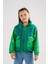 Kız Çocuk Derili Kürklü Mont G1004 3