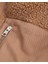 Erkek Kahverengi Relaxed Fit Fermuarlı Renk Bloklu Sweatshirt 2015090.269 2