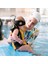 Swimwarm Üşütmeyen Bebek Mayosu Sarı - Siyah 1