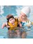 Swimwarm Üşütmeyen Bebek Mayosu Sarı - Siyah 4