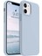 Apple iPhone 11 Uyumlu Silikon Kılıf - Pastel Renk Tonu Esnek Tam Koruma Kapak - Mavi 1