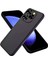 Infinix Hot 40 Pro Uyumlu Silikon Kılıf - Kamera Korumalı Esnek Pastel Renk Kapak - Siyah 1