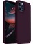 Apple iPhone 11 Pro Uyumlu Silikon Kılıf - Pastel Renk Tonu Esnek Tam Koruma Kapak - Mor 1