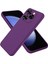 Infinix Hot 40 Uyumlu Silikon Kılıf - Kamera Korumalı Esnek Pastel Renk Kapak - Mor 1