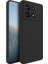 Poco X6 Pro Uyumlu Silikon Kılıf - Kamera Korumalı Esnek Pastel Renk Kapak - Siyah 1