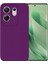 Infinix Zero 30 4G Uyumlu Silikon Kılıf - Kamera Korumalı Esnek Pastel Renk Kapak - Mor 1