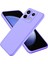 Poco X6 Uyumlu Silikon Kılıf - Kamera Korumalı Esnek Pastel Renk Kapak - Lila 1