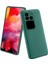 Vivo V30 Uyumlu Silikon Kılıf - Kamera Korumalı Esnek Pastel Renk Kapak - Yeşil 1