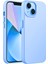 Apple iPhone 13 Mini Uyumlu Silikon Kılıf - Pastel Renk Tonu Esnek Tam Koruma Kapak - Mavi 1