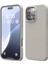 Apple iPhone 15 Pro Max Uyumlu Silikon Kılıf - Pastel Renk Esnek Tam Koruma Kapak - Gri 1