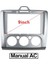 Ford Focus 2 Manuel 2007 - 2011 Android Teyp Çerçeve (9 Inch) - Soket 3