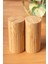Doğal Bambu Tuzluk ve Biberlik Seti - 2'li 5 x 11 cm 5