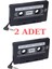 2 Adet Oto Teyp Kaset Adaptörü Mp3 Mp4 CD Çalar Kablolu Araç Aux Dönüştürücü Player 1