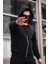 Bafatex 3 Iplik Şardonlu Maskeli Sweatshirt 4