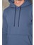 %100 Pamuk Kapüşonlu Sweatshirt ve Jogger Eşofman Takımı 2
