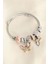 Kristal Taşlı Kelebek Detay Charm Bileklik - TJ-BB4543 1