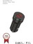 C01 Siyah 2 USB Port Girişli Transmitter Araç Şarj Cihazı 1