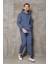 %100 Pamuk Kapüşonlu Sweatshirt ve Jogger Eşofman Takımı 1