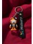 Garfield 2'li 3D Silikon Çift Anahtarlık 2 Adet 3