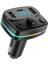 Fm Transmitter 5.0 LED Işıklı Bluetooth Araç Kiti USB Mp3 Sd Kart Çakmaklık Girişli Oto Müzik Çalar 1