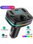 Fm Transmitter 5.0 LED Işıklı Bluetooth Araç Kiti USB Mp3 Sd Kart Çakmaklık Girişli Oto Müzik Çalar 3
