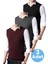 3'lü Erkek V Yaka Triko Tüylenmez Süveter Erkek Slim Fit Süveter 5