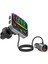 SLBT405 Rgb Bluetooth V5.0 Geniş LED Ekran Tf Kart Çift USB Qc3.0 ve PD18W Hızlı Şarj Fm Transmitte 2