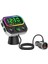 SLBT405 Rgb Bluetooth V5.0 Geniş LED Ekran Tf Kart Çift USB Qc3.0 ve PD18W Hızlı Şarj Fm Transmitte 3