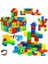 Çok Renkli Oyuncak Puzzle 3D Yapı Tasarım Blokları 64 Parça Eğitici Zeka Geliştirici Set 64 Parça P 1