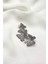 Kelebekler Incili Taşlı Şık Broş 5 Cm. 1