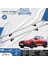 Nissan Juke 2019-2020-2021-2022-2023-2024 Oluklu Port Bagaj Ara Atkı Tavan Barı Gri 2 Adet 1