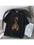 Gothic Scorpion Baskılı Siyah Oversize T-Shirt 2