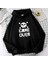 Game Over Baskılı Siyah Unisex Oversize Kapüşonlu Sweatshirt 2