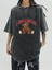 Yıkamalı 'loneliness' Bear Eskitme T-Shirt 1