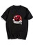Unicorn Siyah Unisex Oversize T-Shirt 2