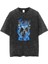 Yıkamalı Art Winged Eskitme T-Shirt 2