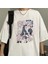 Tokyo Revengers Collages Baskılı Beyaz Oversize T-Shirt 1